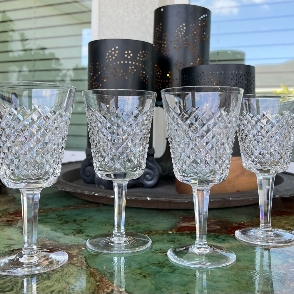 WATERFORD Crystal stemware ALANA pattern - Picture 3 of 3
